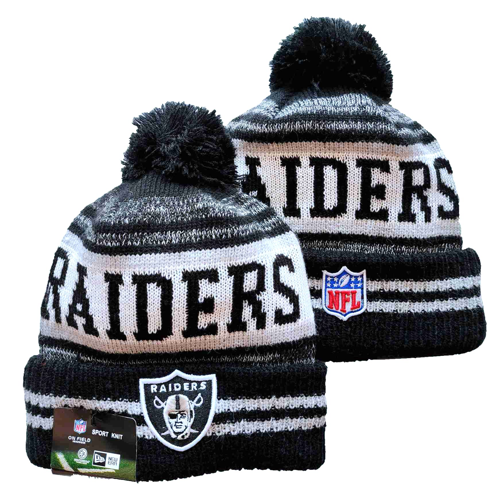 LAS VEGAS RAIDERS KNIT HAT