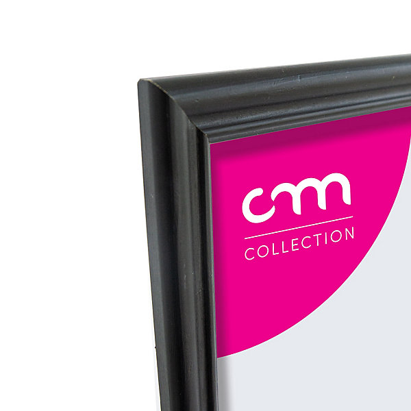 Cadre photo Bella cm Creation noir mat l.25 x H.34 cm
