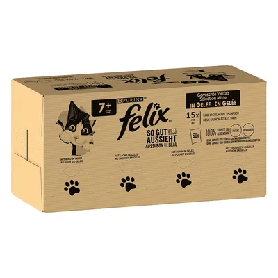 Felix Senior As Good As It Looks Mega Pack 120 x 85g