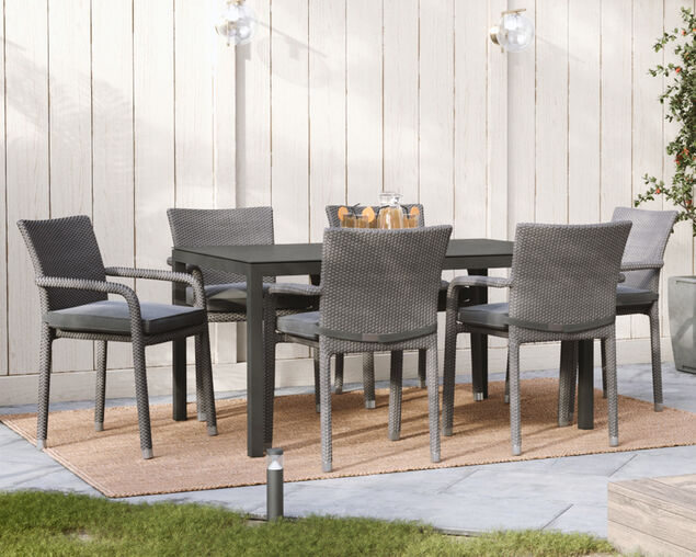 Avalon-Boston 7 Piece Dining Setting