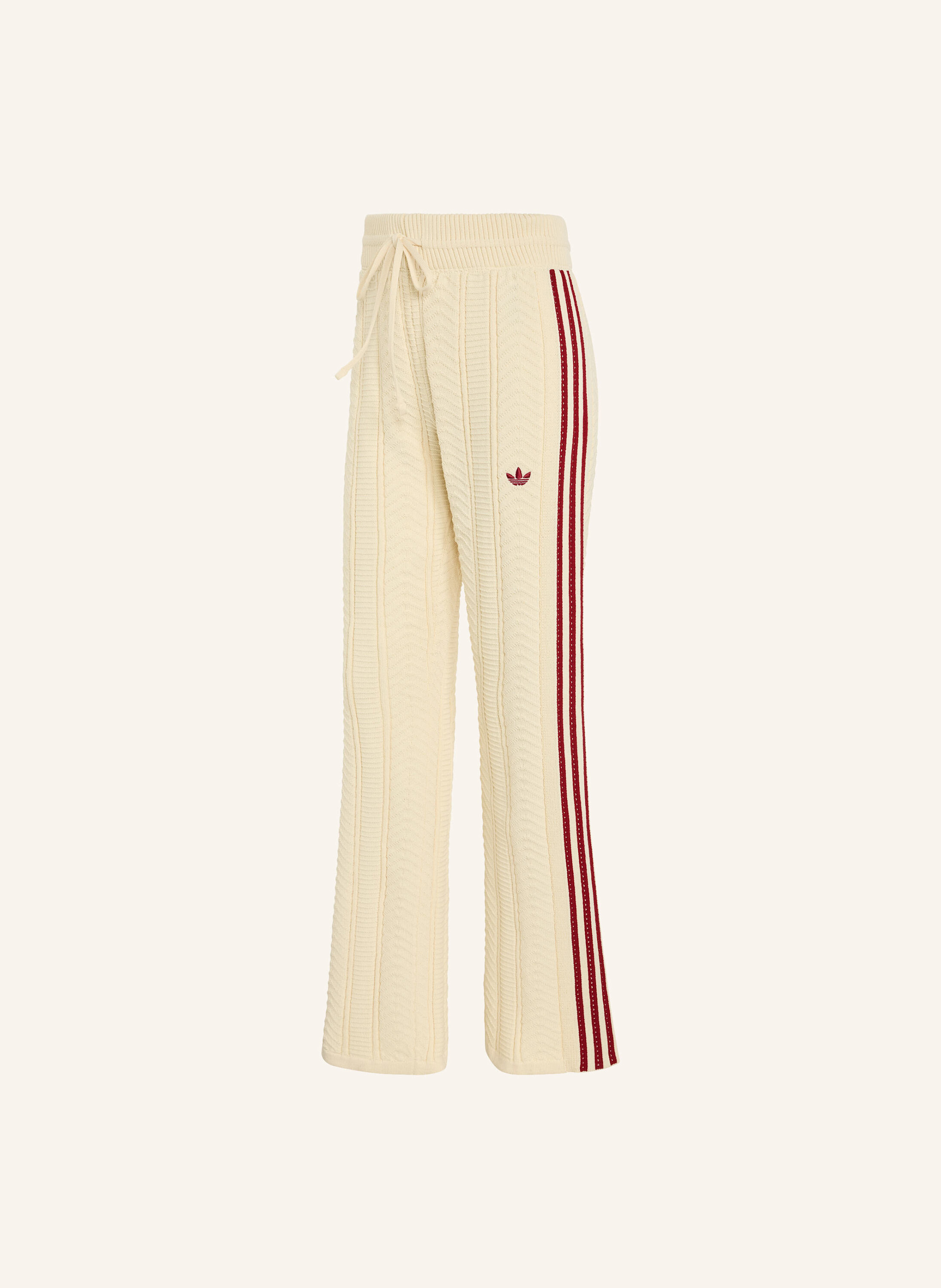 adidas Originals Strickhose SST WIDE LEG mit Galonstreifen