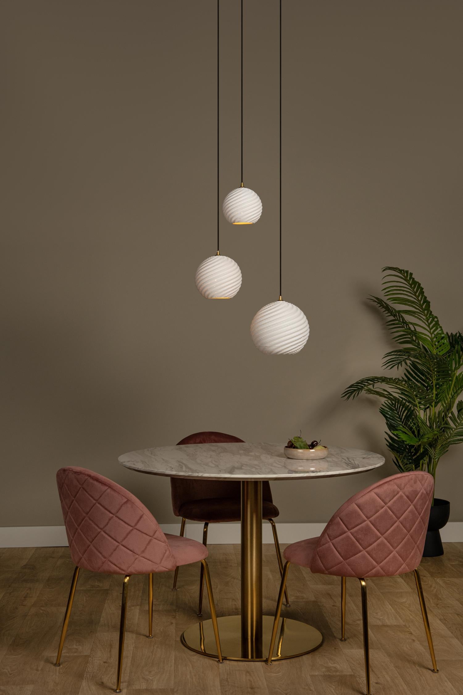 Lucide hanglamp BINA - 3xE27 - Wit