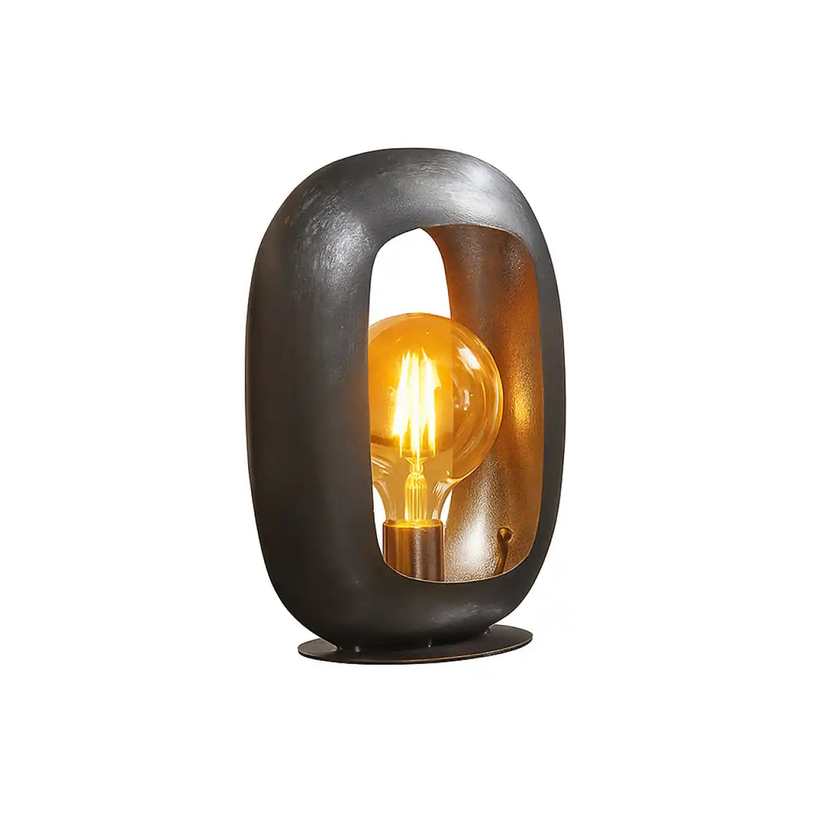 Ylumen tafellamp Arch - 1 lichts - 27 x 35  cm - zwart
