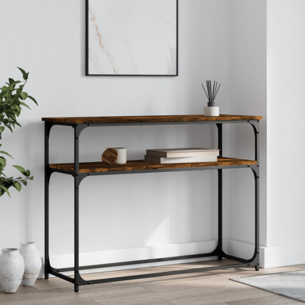 VidaXL Brąz 100 x 35.5 x 75 cm Materiał drewnopochodny