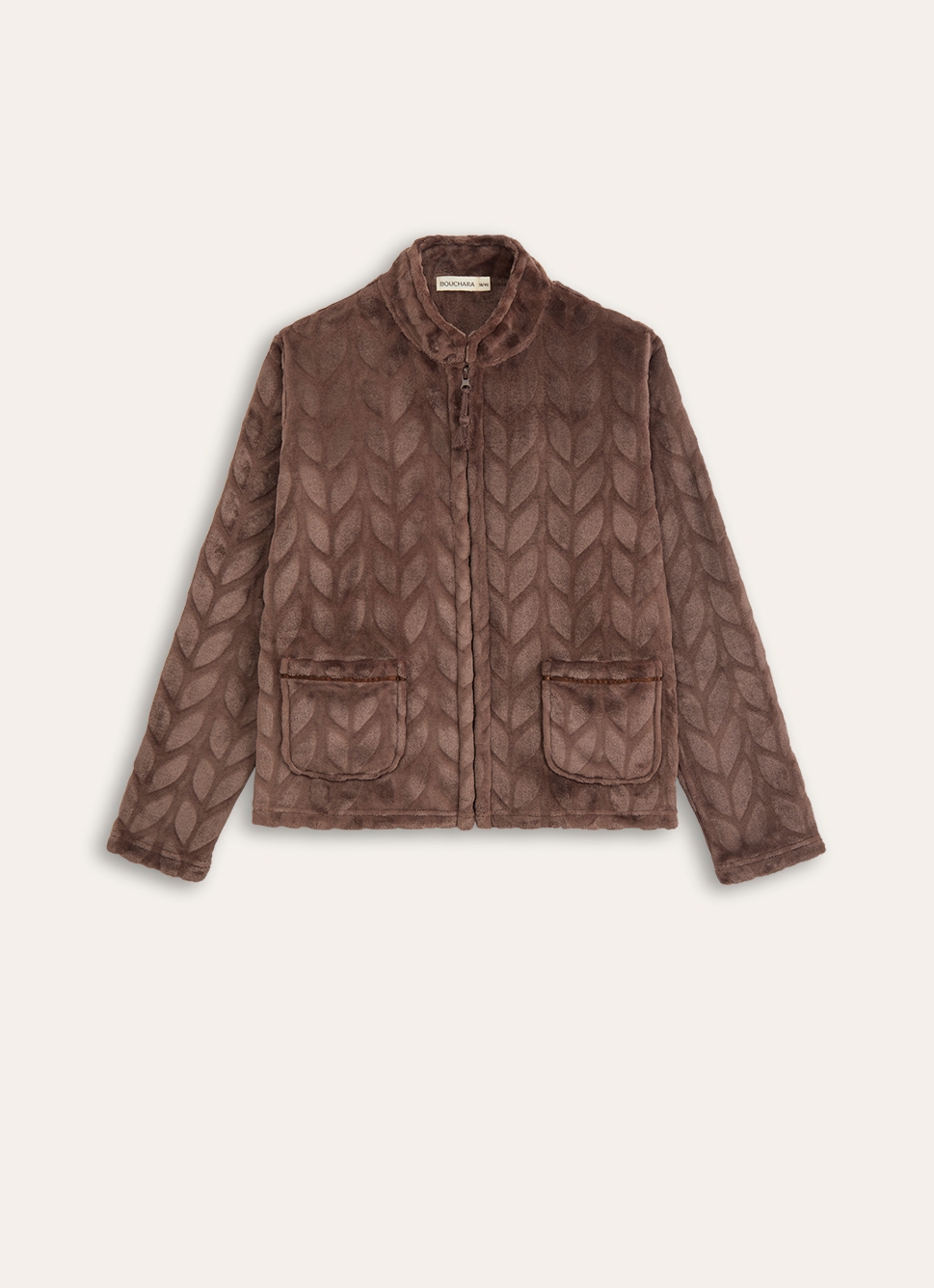 VESTE POLAIRE CASEL ECRU