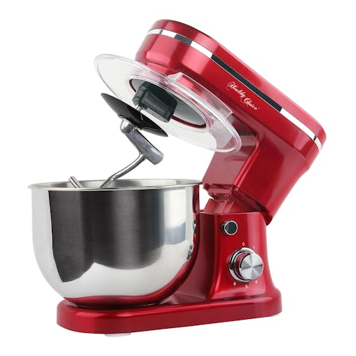 400W Mix Master 5L Kitchen Stand (Red) w/ Bowl/ Whisk/ Beater