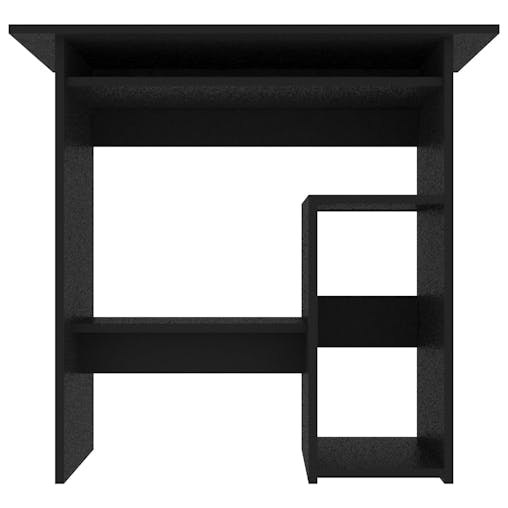 NNEVL Desk Black 80x45x74 cm Chipboard