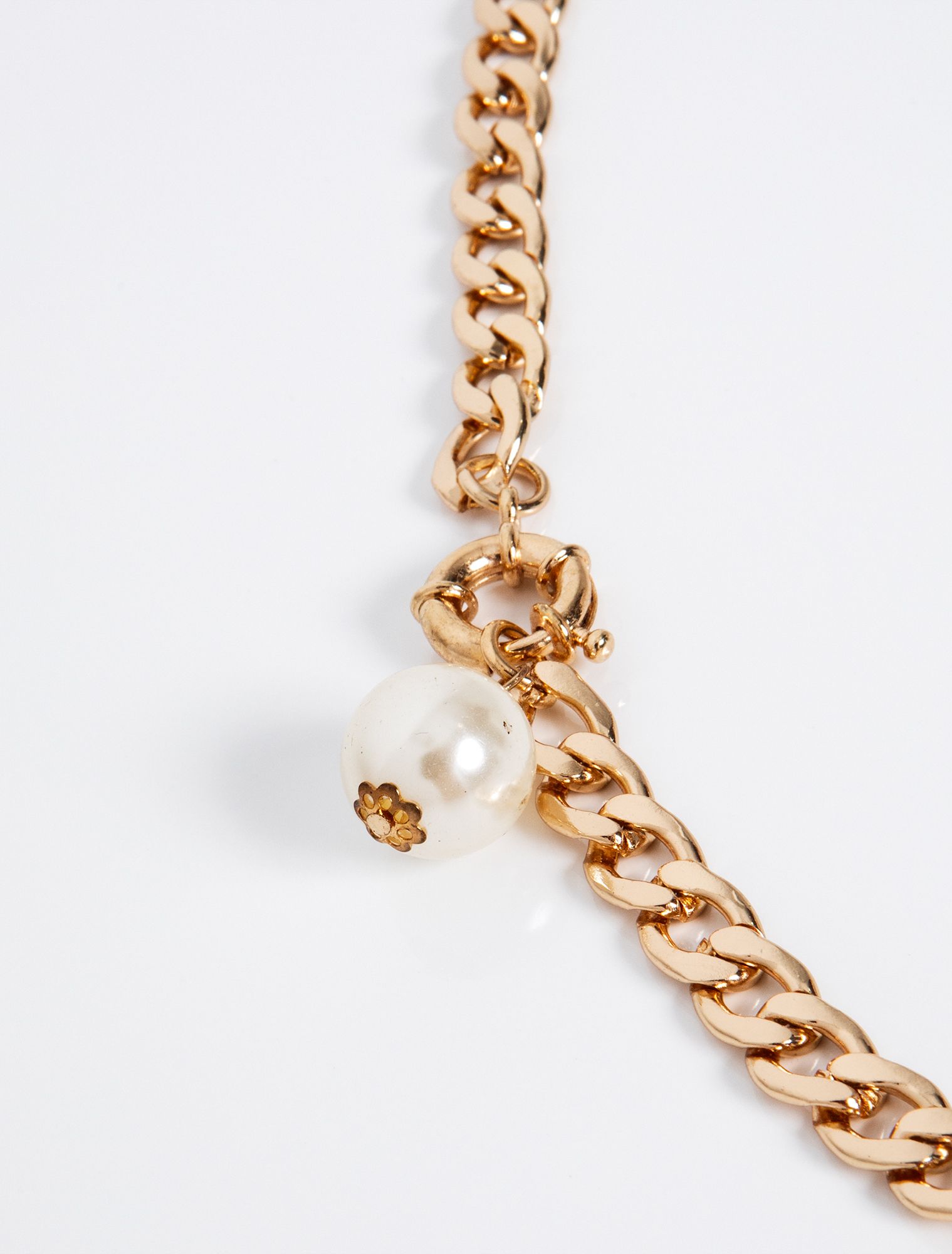 Ζώνη αλυσίδα με πέρλα