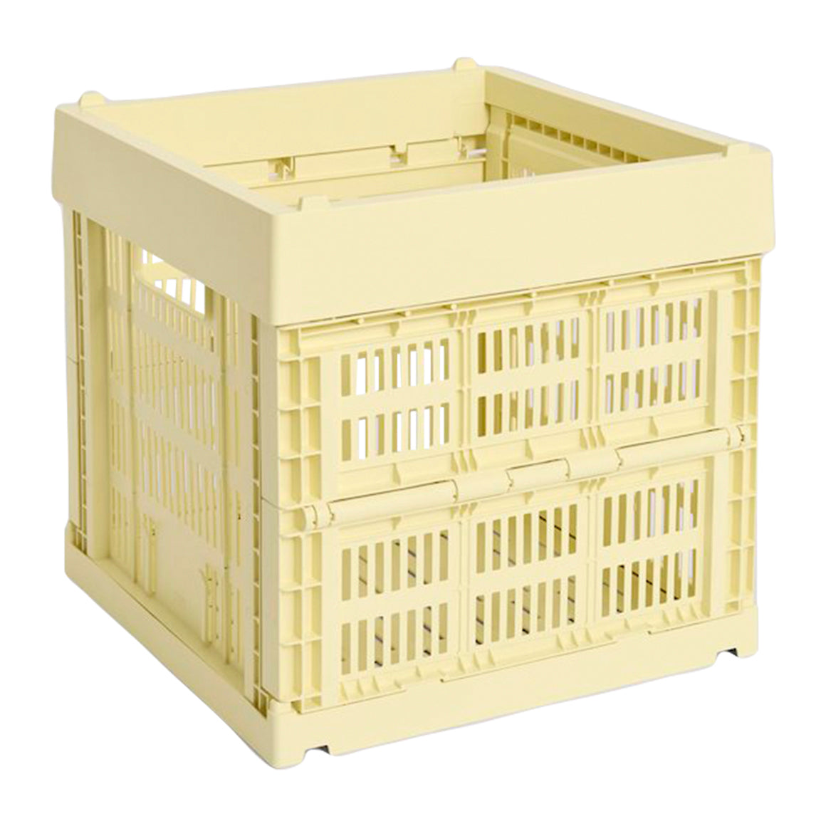 HAY Colour Crates Krat XS - Kubus - Lichtgeel