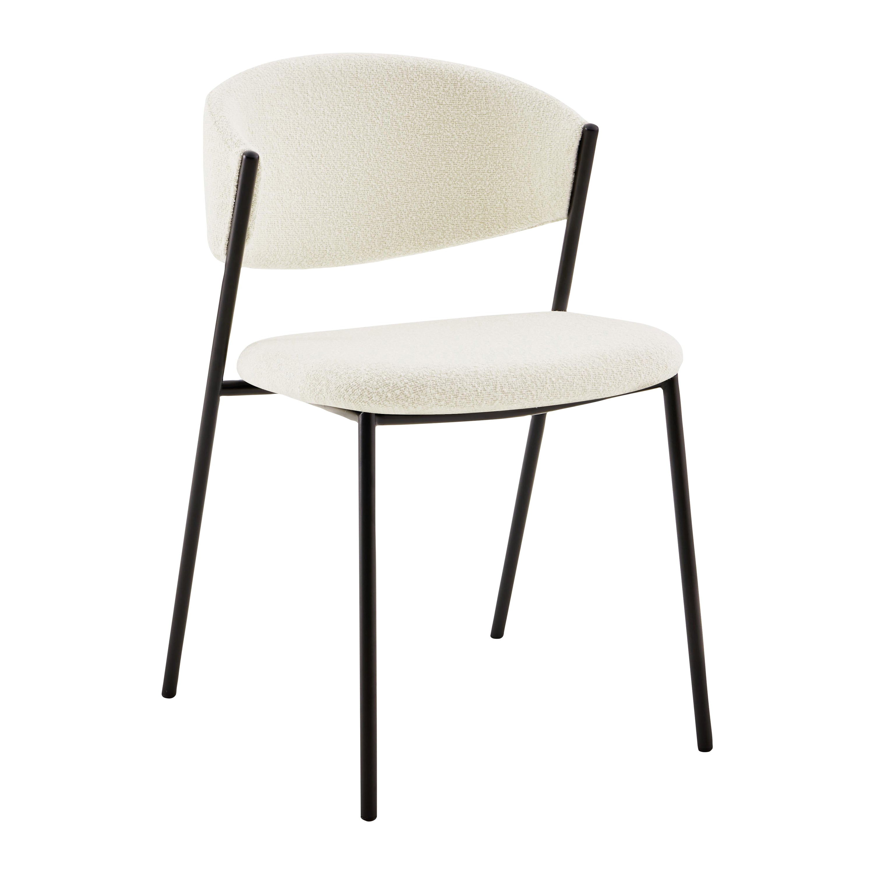 by fonQ Cupp Eetkamerstoel - Wit