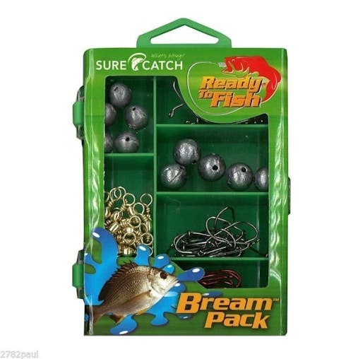 Wilson120pc Bream Pack In Fishing Tackle Box - Tackle Kit