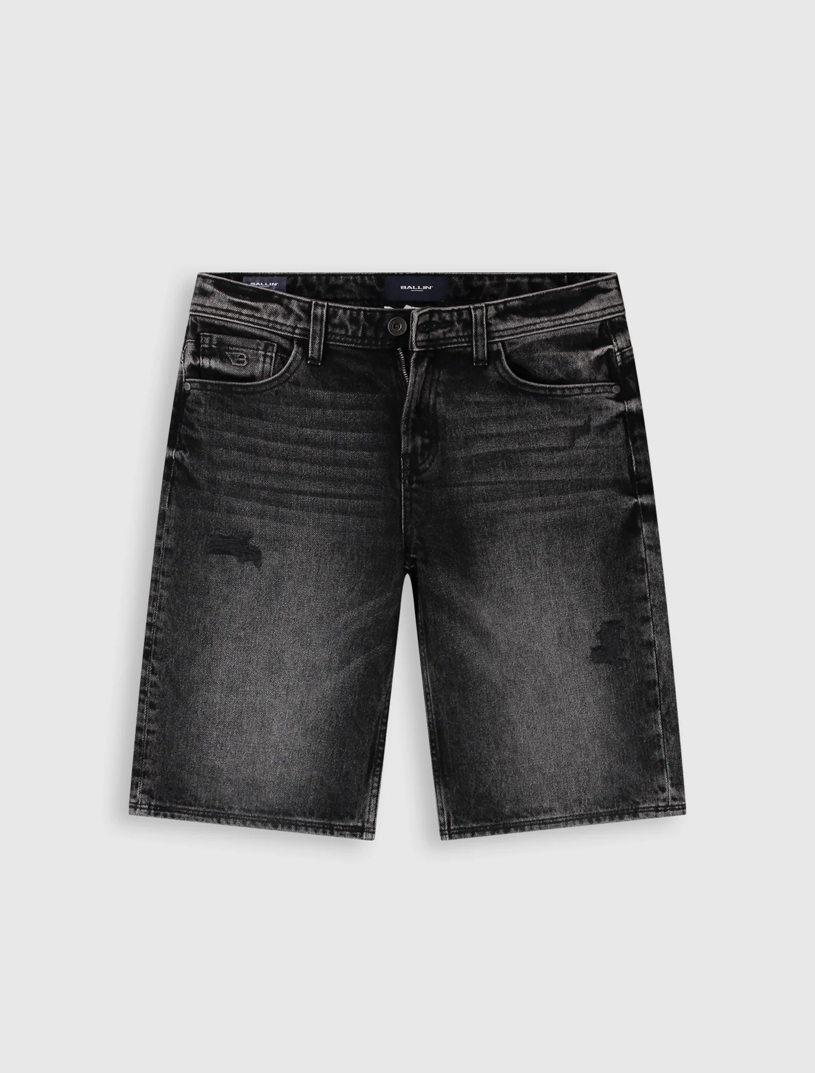 Junior The Kyle Loose Fit Short | Denim Dark Grey