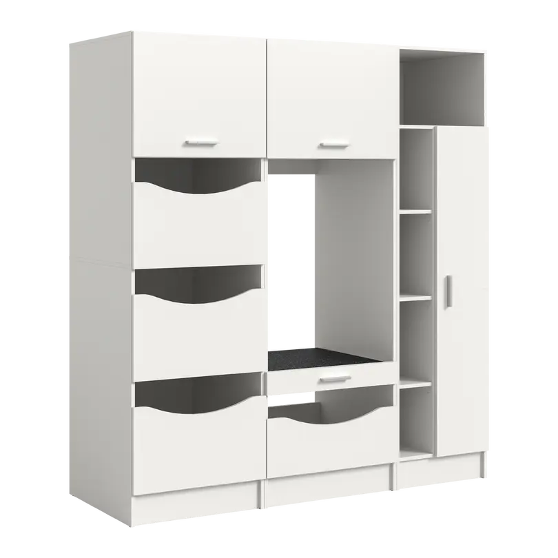 Waschmaschinenschrank 3-teilig Free