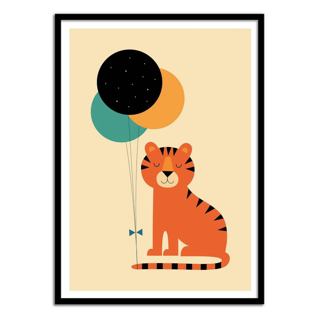 ANDY WESTFACE - TIME TO CELEBRATE -  Affiche d'art enfant 30 x 40 cm