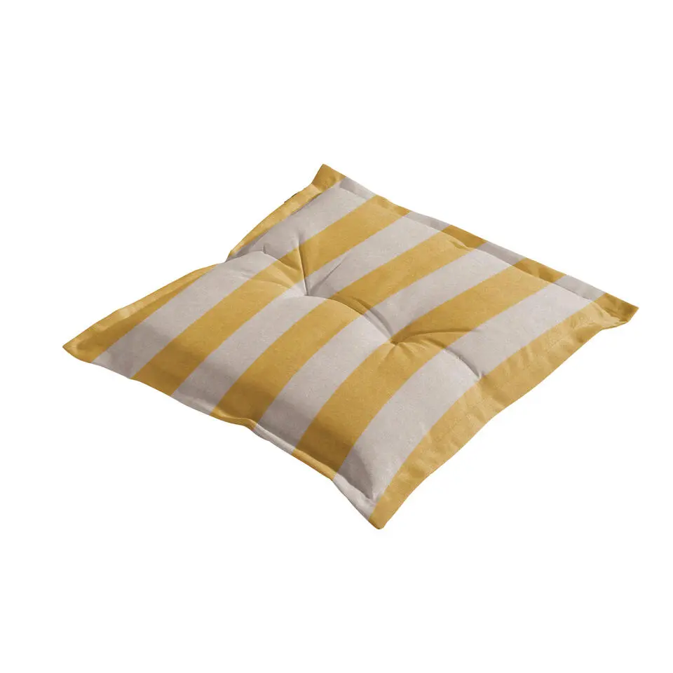 Madison - Zitkussen Amora - Geel - 50x50x7cm - Set van 4