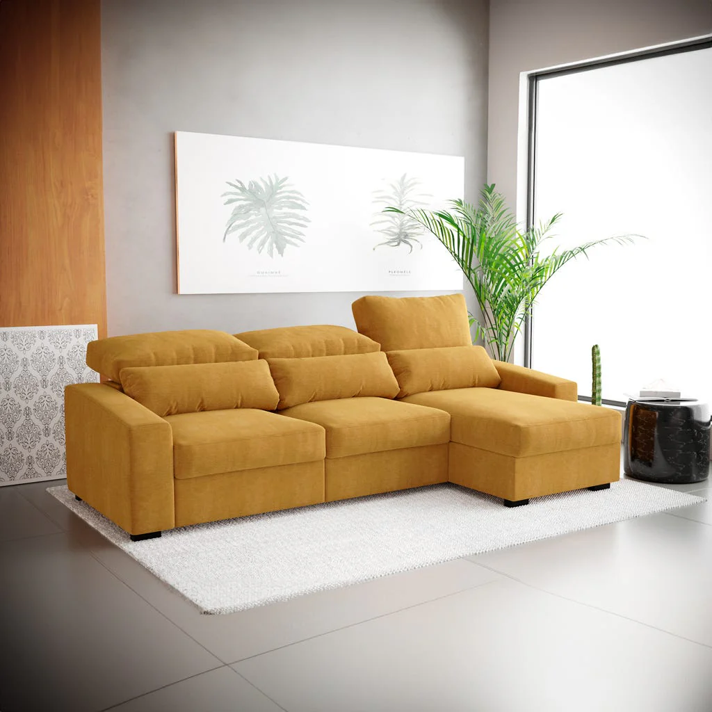 Sofá chaise-longue KEEN