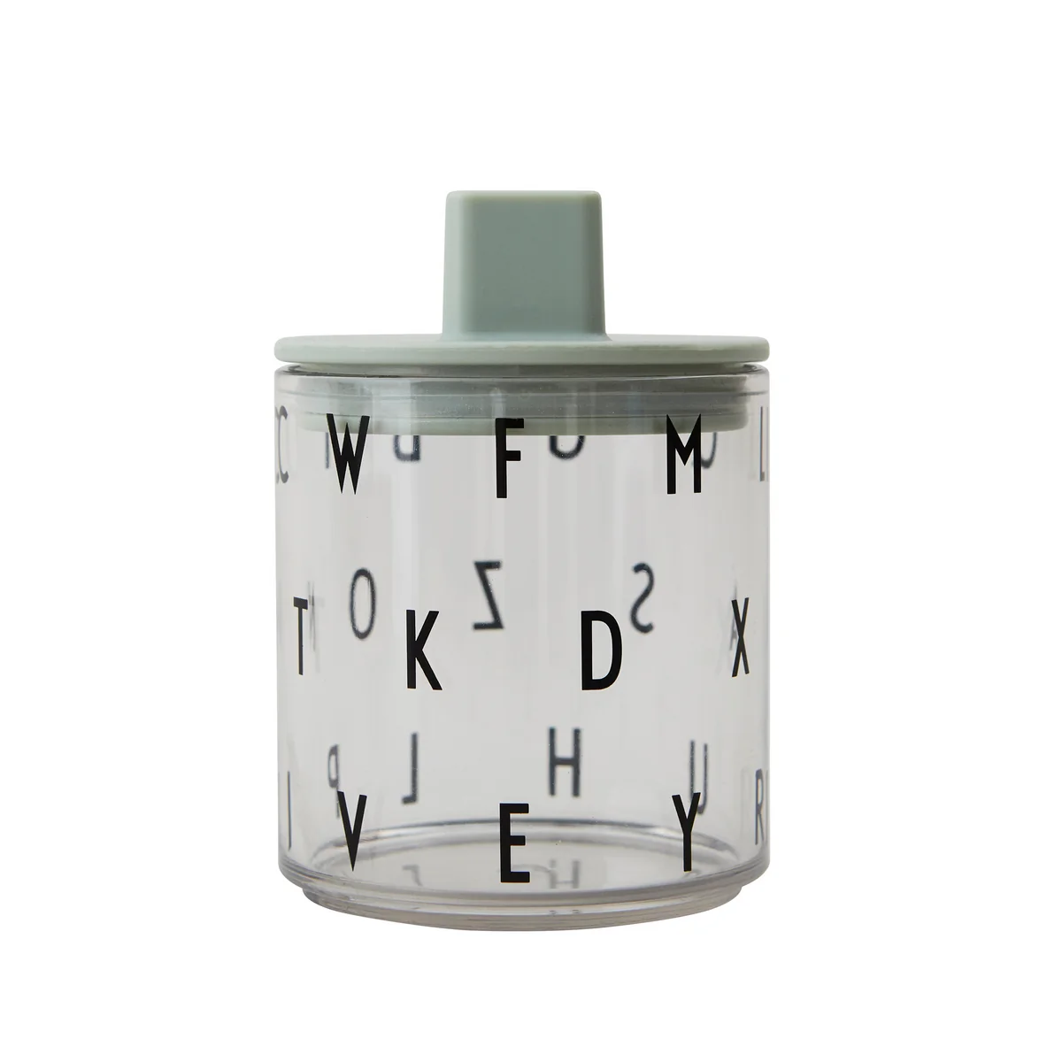 Design Letters - Trinkaufsatz für AJ Kids Personal Trinkglas, beige
