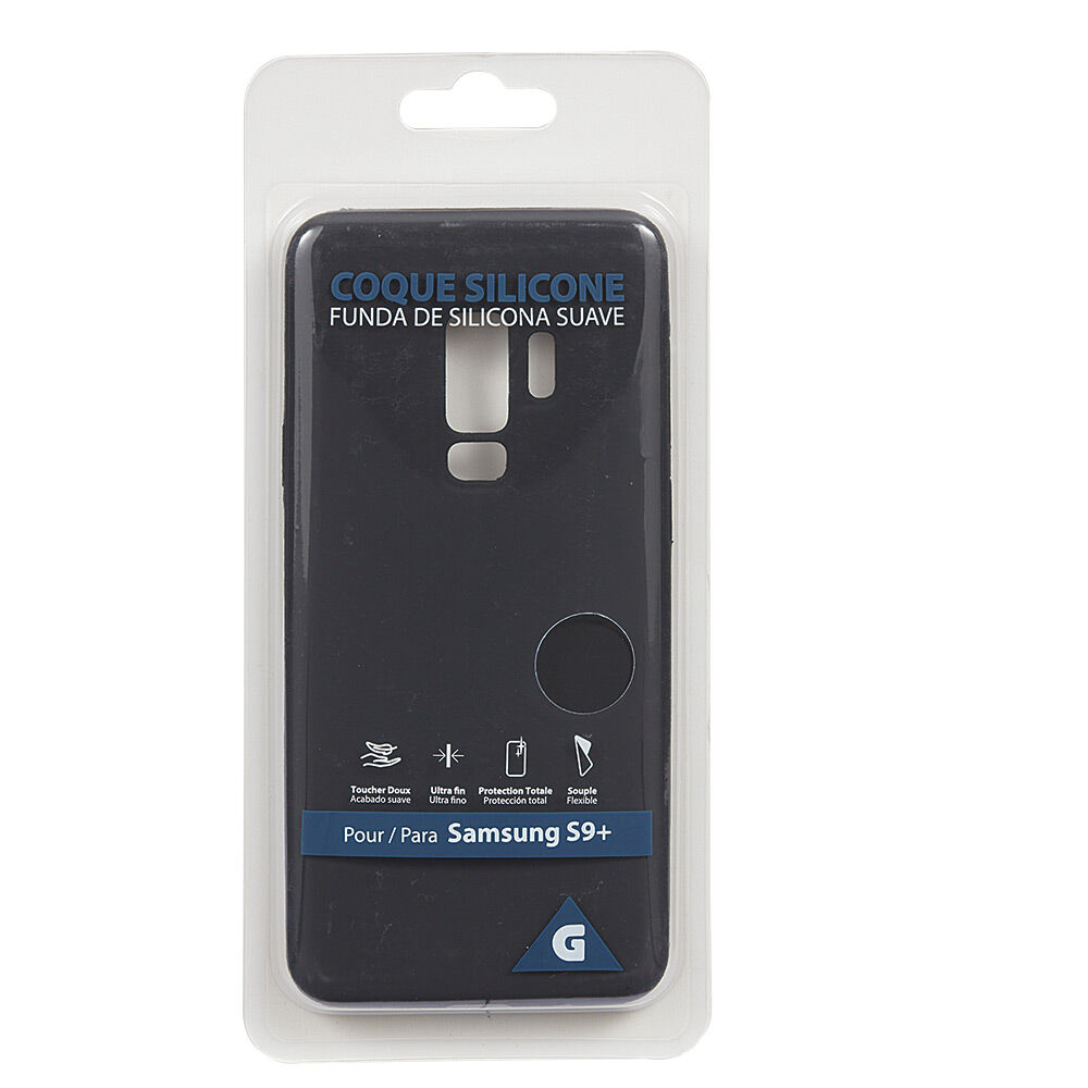 Coque en silicone Samsung S9  noir