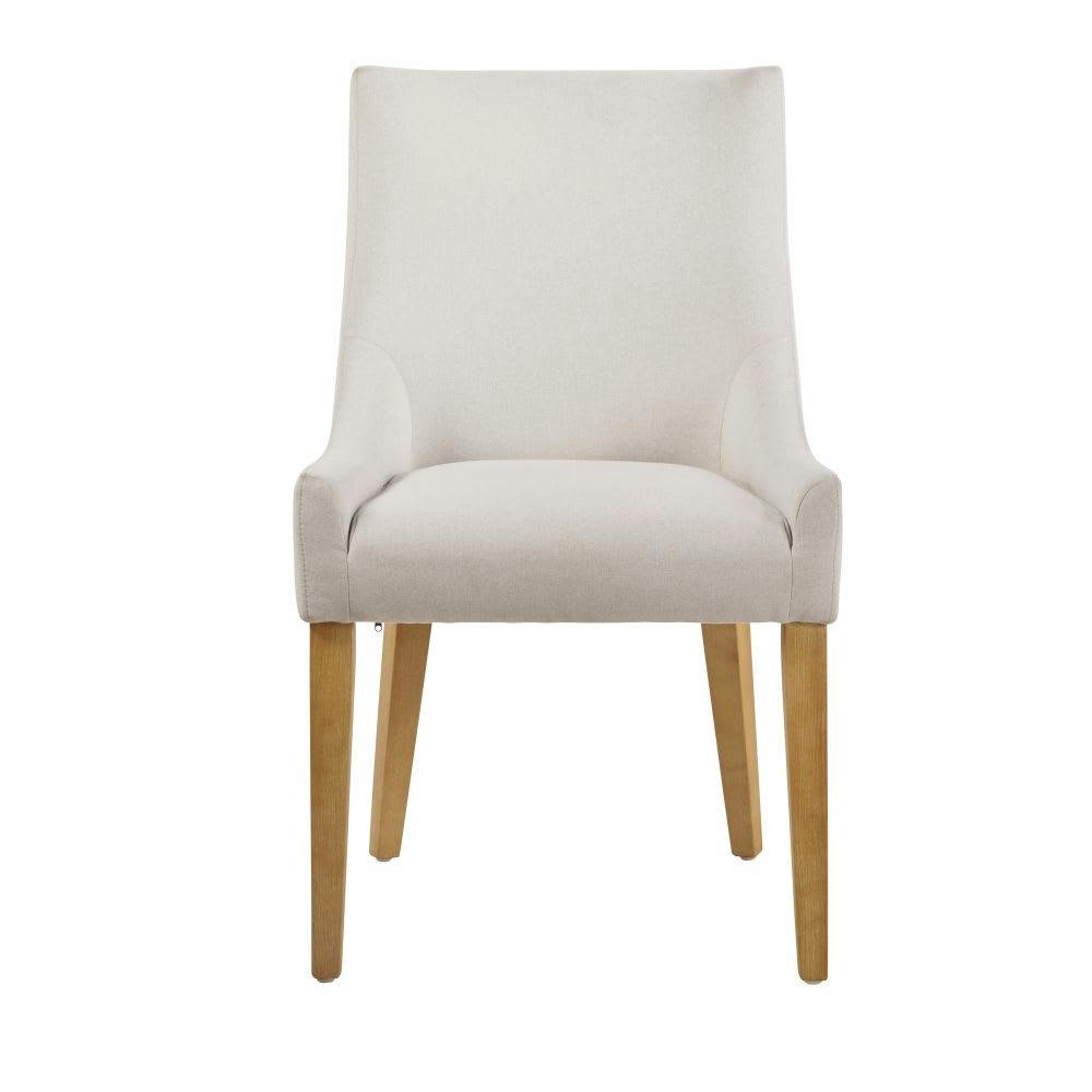 Folly - Chaise beige, pin et peuplier