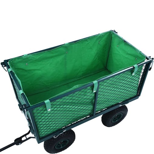 NNEVL Garden Cart Liner Green Fabric