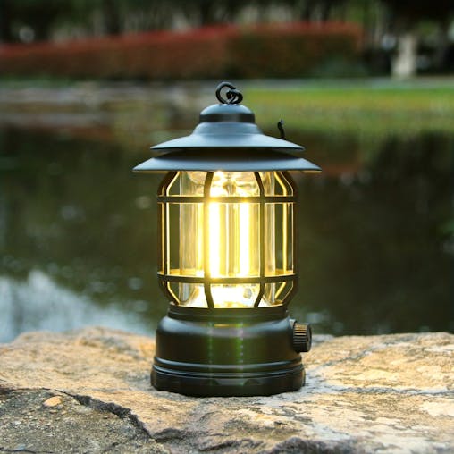 NNETM Retro LED Camping Lamp with Touch Control