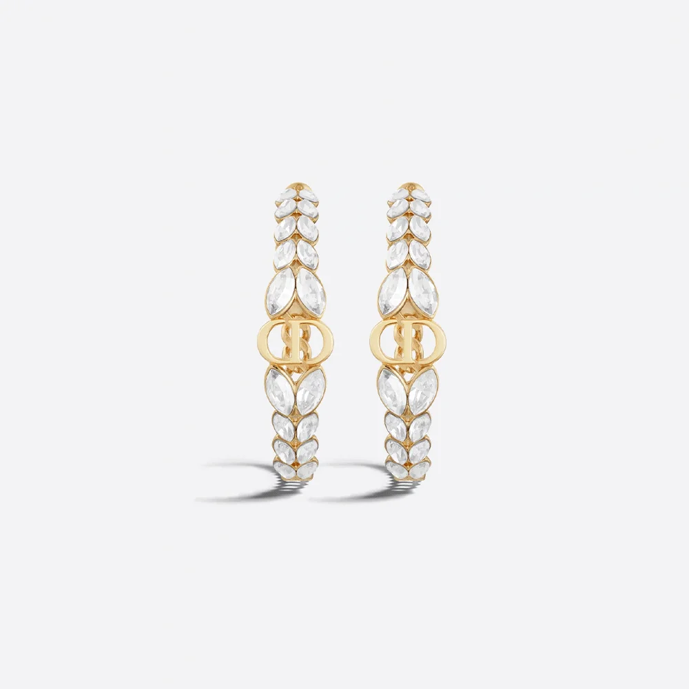 Dior Montaigne Prestige 30 hoop earrings