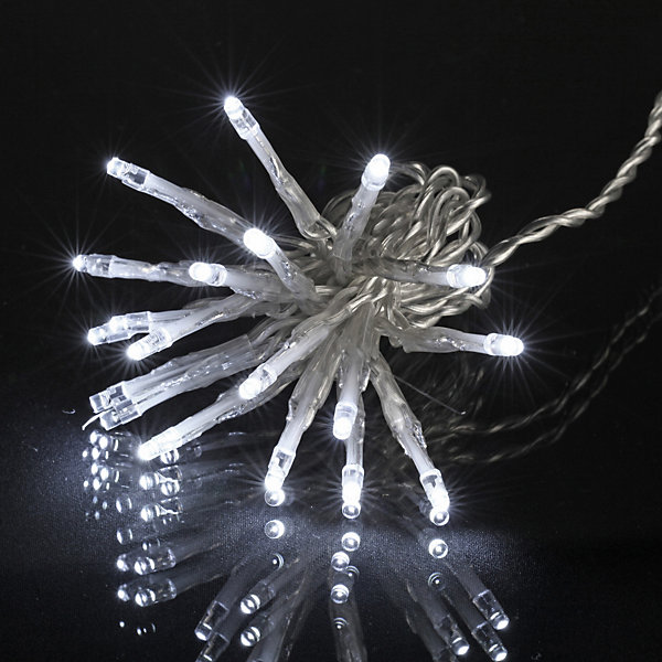 Guirlande électrique 300Led Blanc 12m