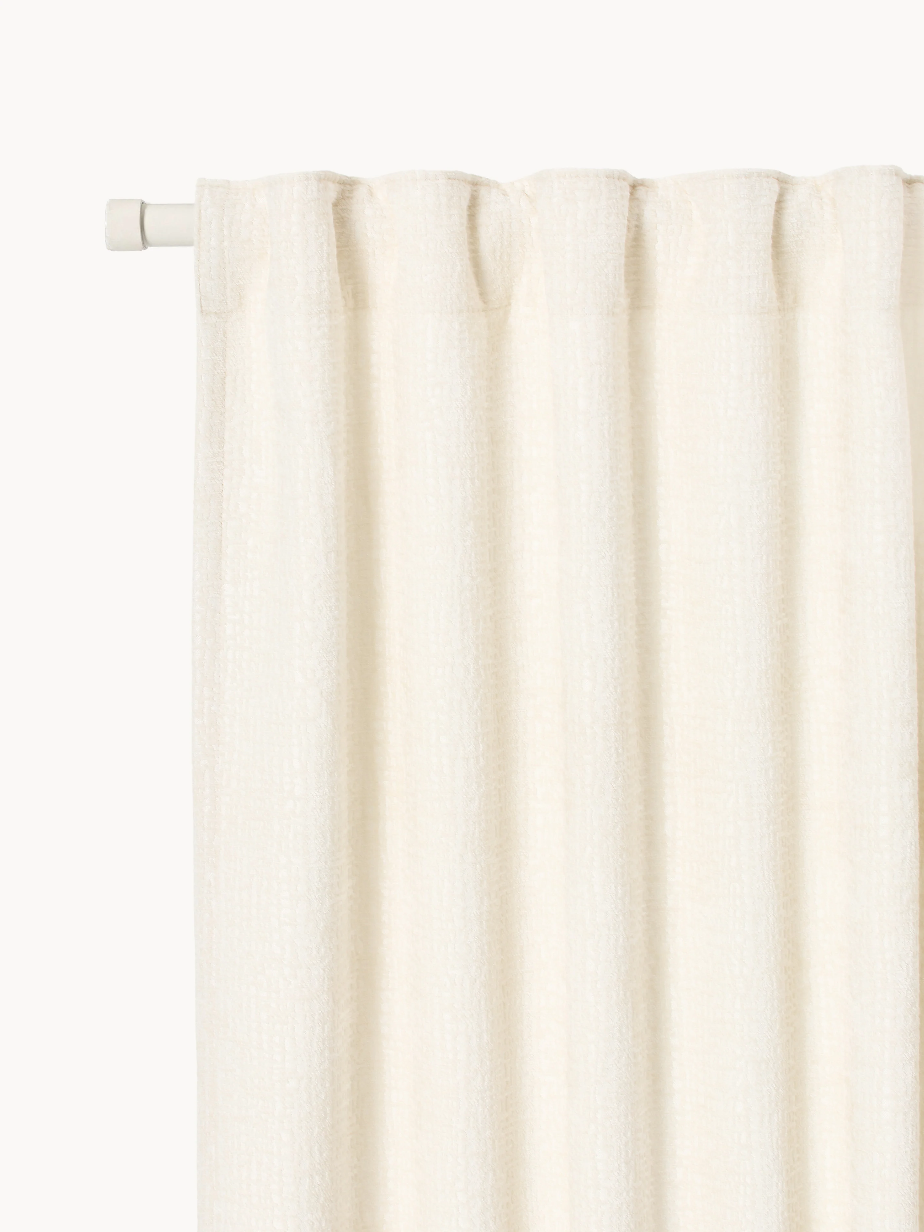 Blickdichte Multiband-Vorhänge Karlin, 2er-Set, B 135 cm