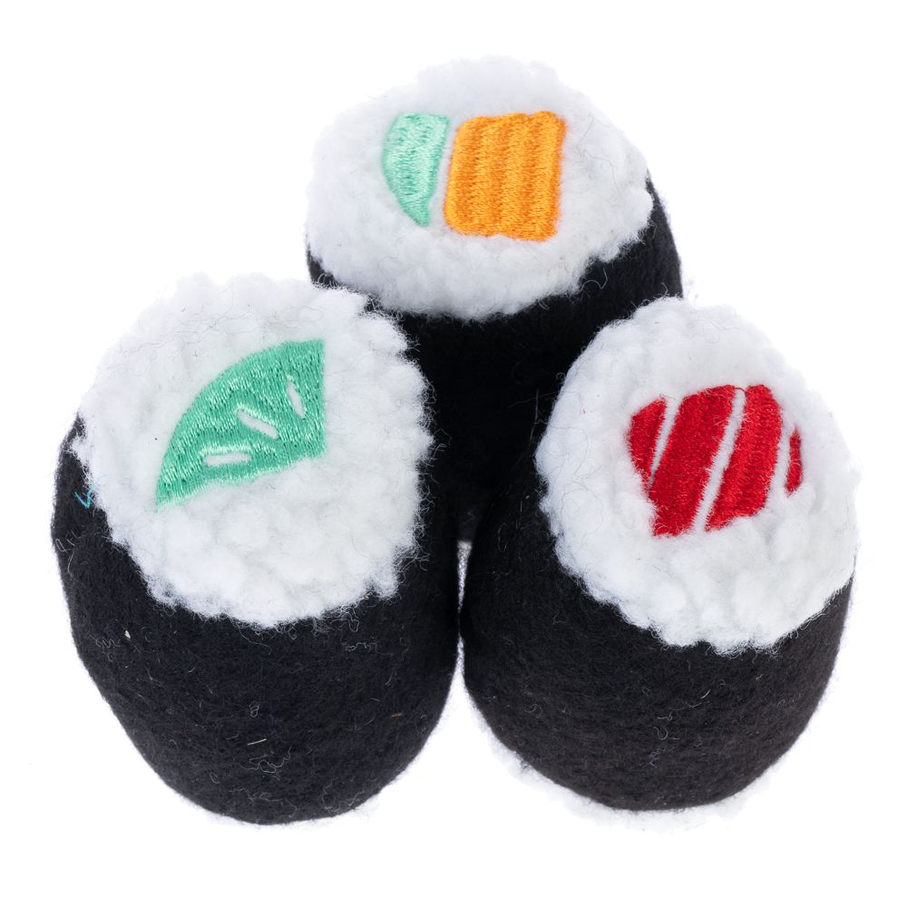 TIAKI Sushi Rolls Cat Toy Set