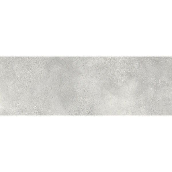 Faïence murale effet béton gris mat L.90 x l.30 cm x ép. 10,5 mm, Unik