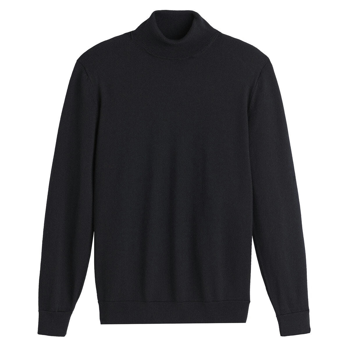Pull col roulé mérinos, made in Europe