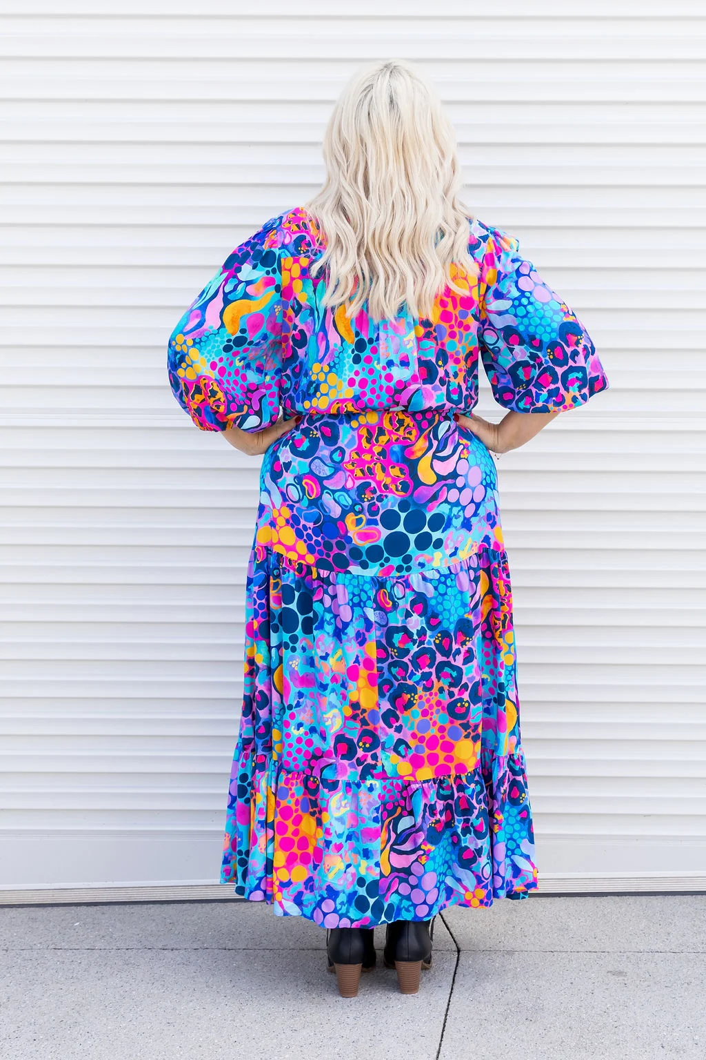 Billie Dress in Remix by Kasey Rainbow