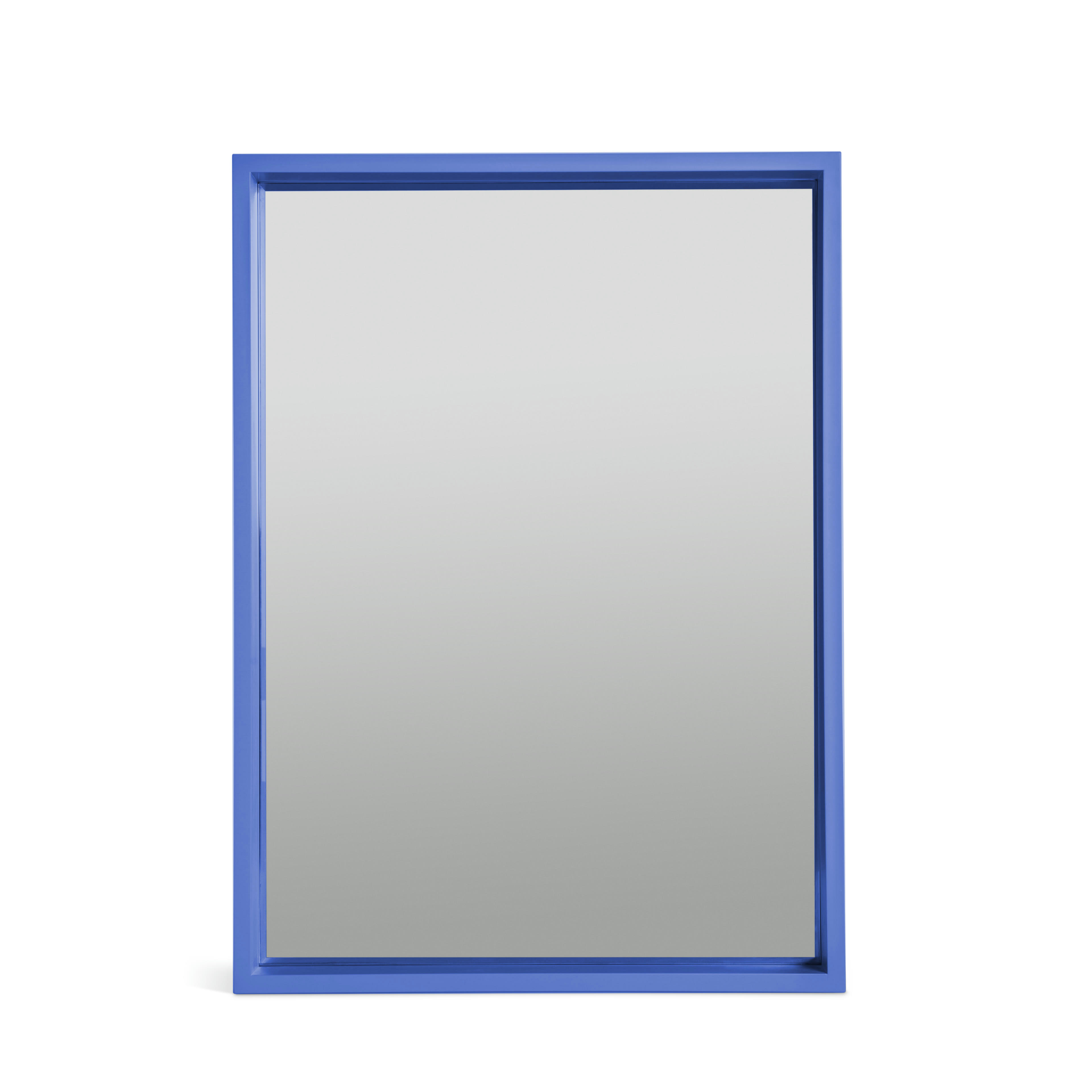 NIKO - Miroir en MDF 73,5x53,5cm Bleu Prusse