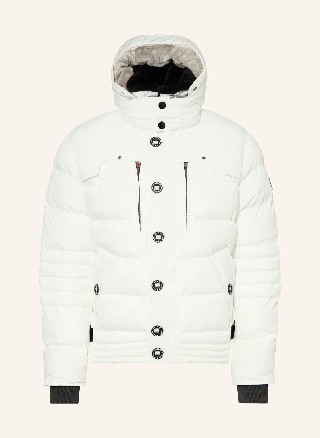 WELLENSTEYN Steppjacke STARSTREAM mit abnehmbarer Kapuze und Kunstfell