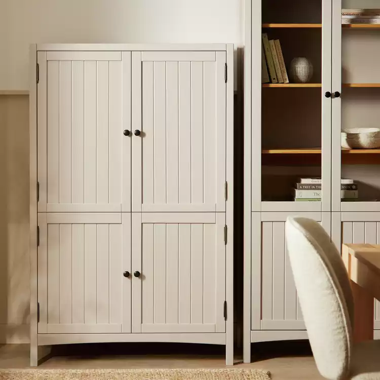 Habitat Bournemouth Hideaway Desk - Grey