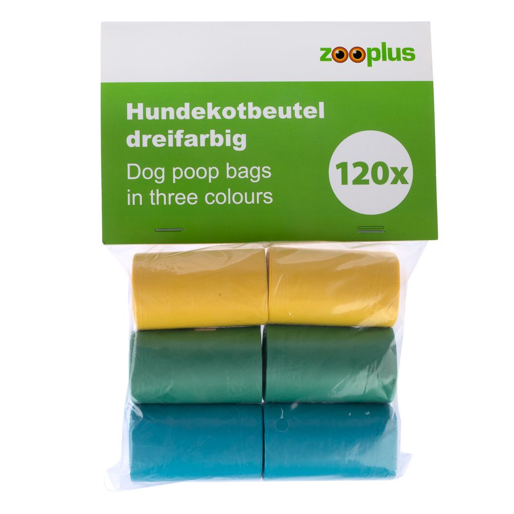Dog Waste Bag Tricoloured