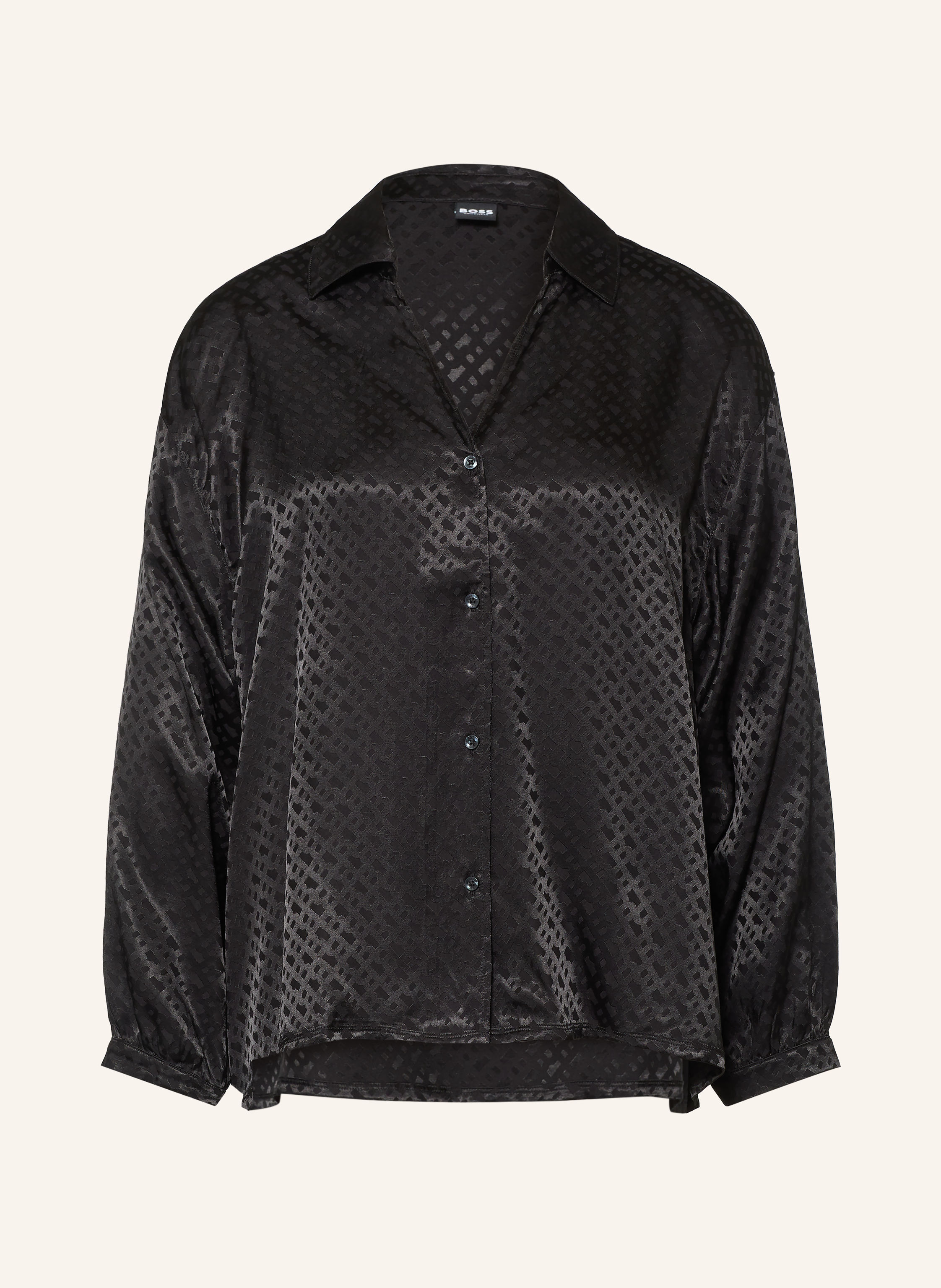 BOSS Schlafshirt aus Jacquard