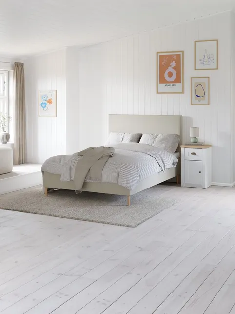 Boxmadras 140x200cm KVENNA + RESA sand-91 Medium