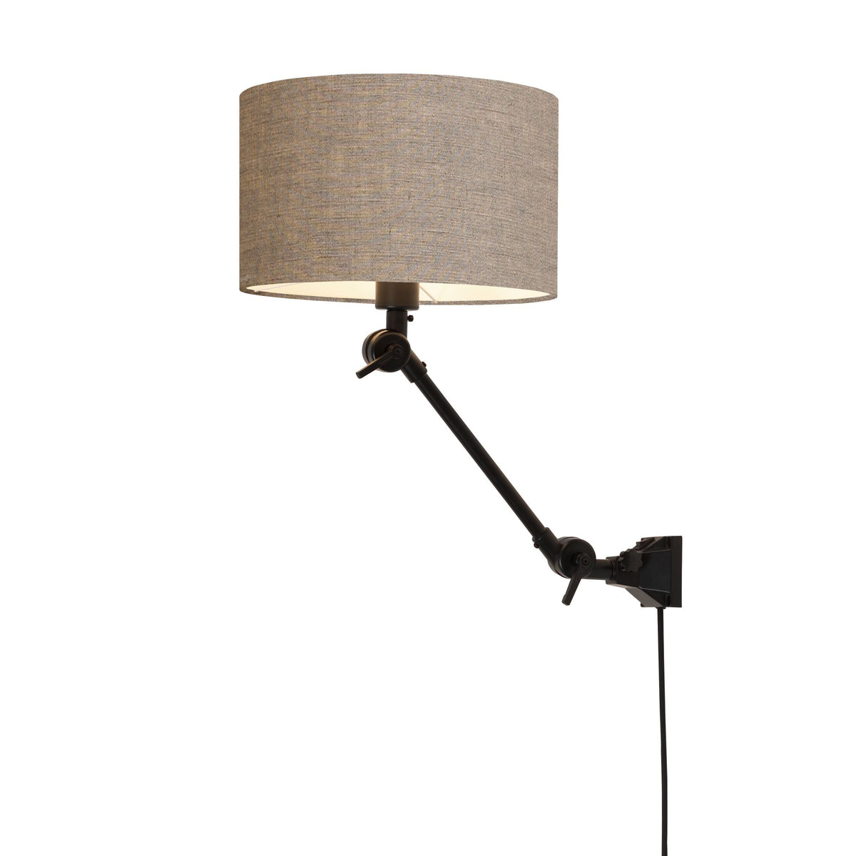 it's about RoMi wandlamp Amsterdam - bruin - 65x32x45cm