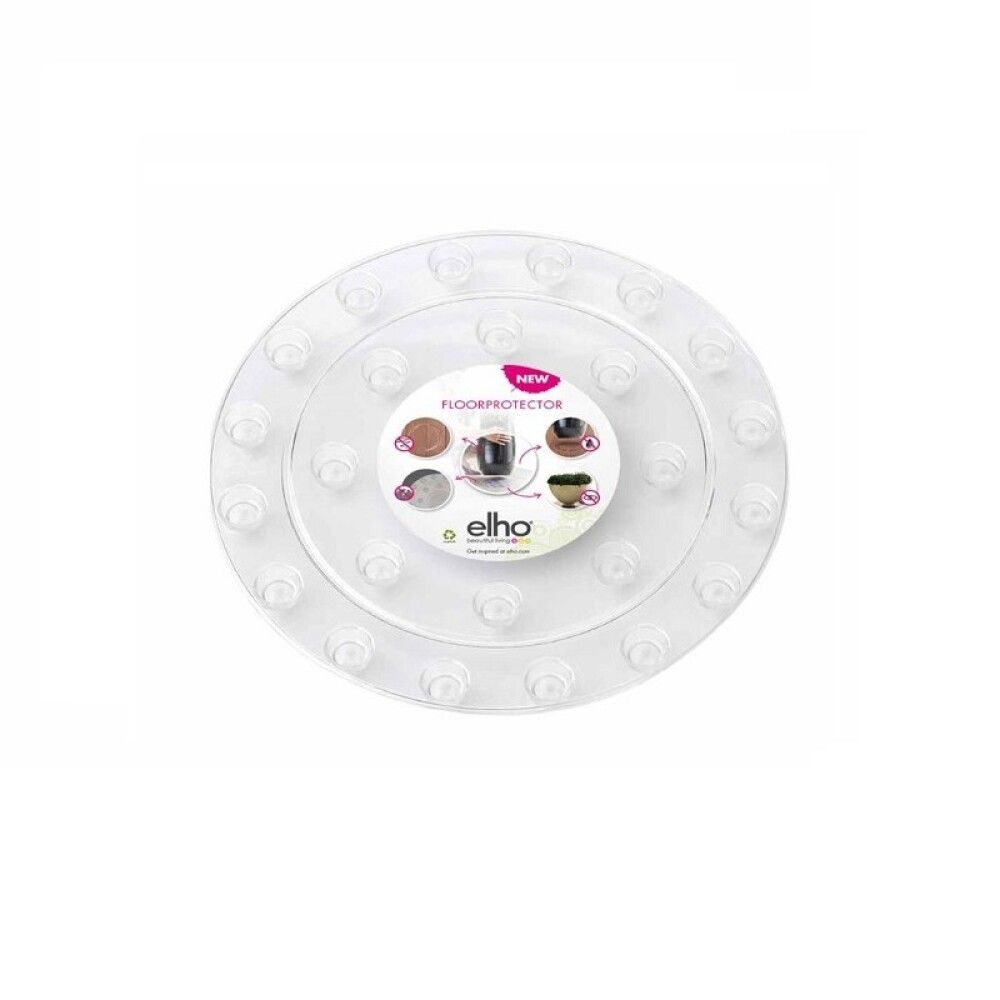 POTTEUNDERLAG ELHO TRANSPARENT Ø21CM