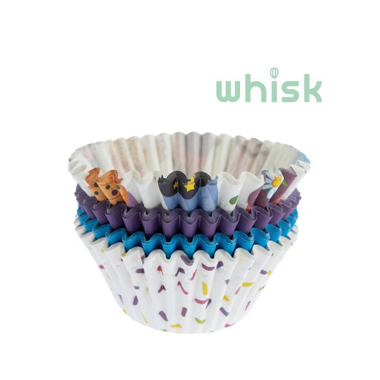 Whisk Cupcake and Sprinkles Cupcake Cases 100 Pack