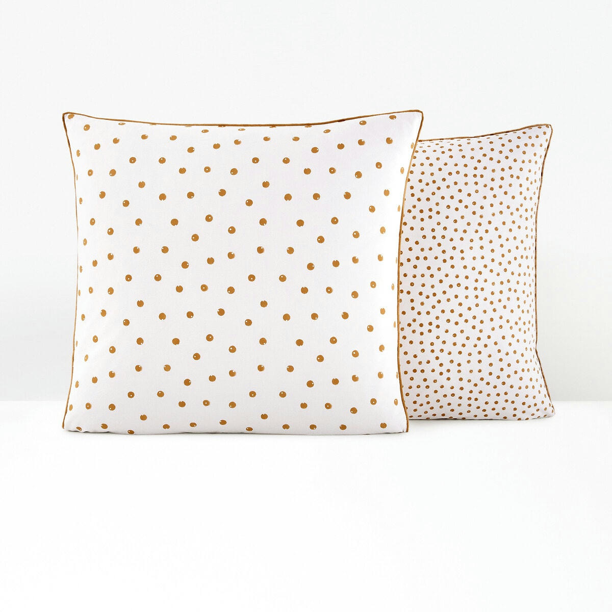 Taie d'oreiller coton lavé, Lison Gold
