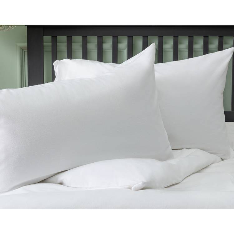 Habitat Soft and Cosy Brushed Cotton White Bedding Set - Sin