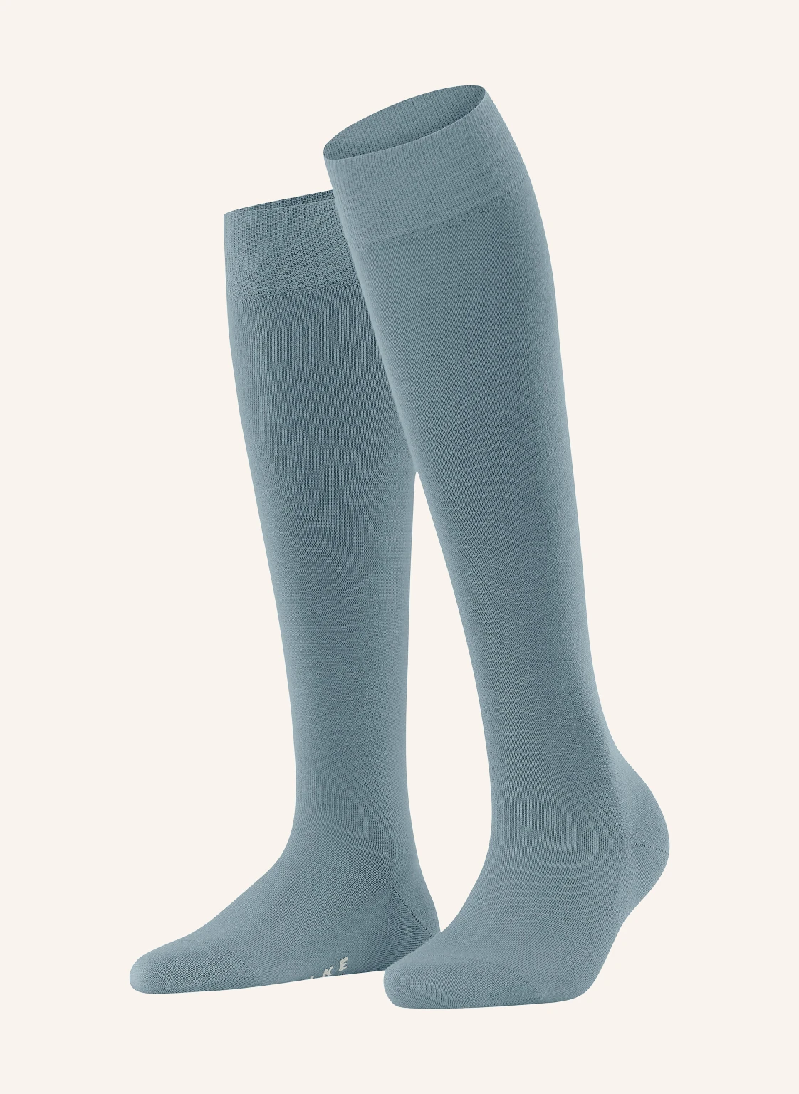 FALKE Kniestrümpfe SOFTMERINO mit Merinowolle