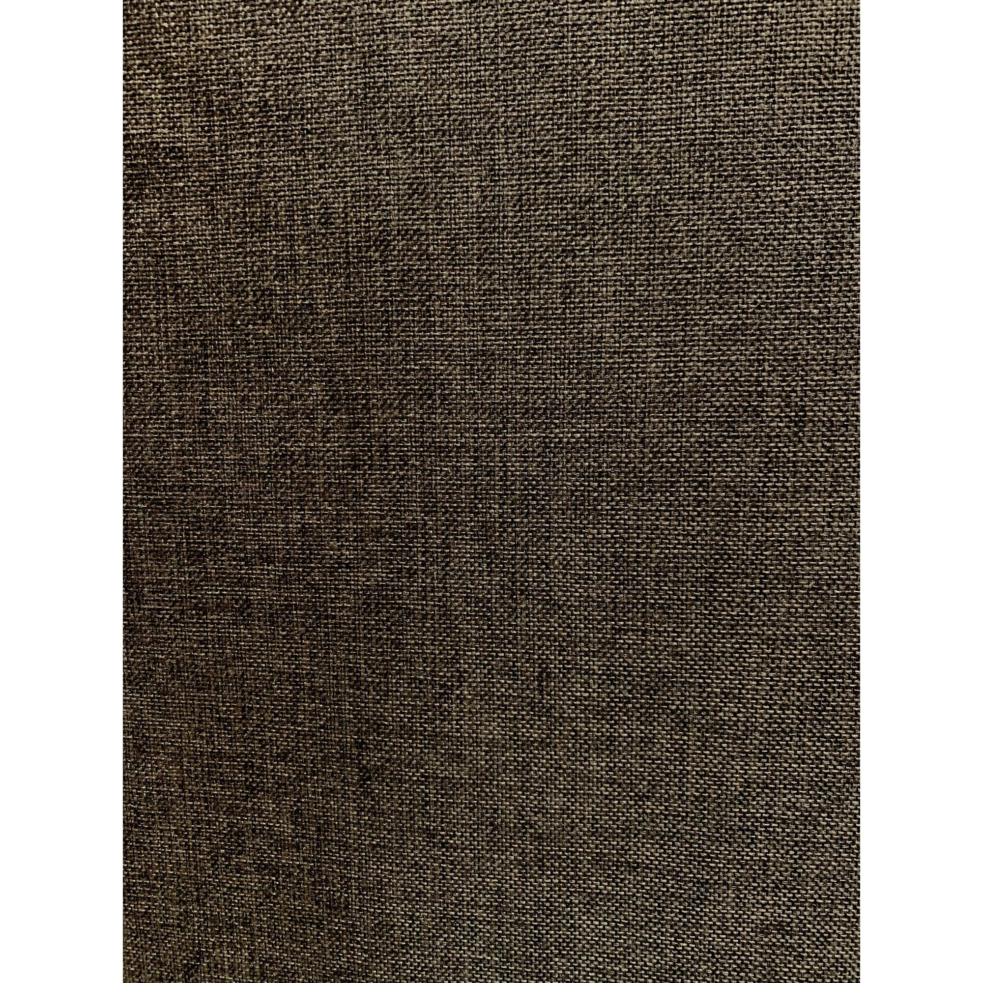 Brown Upholstered 3 Panel Room Divider Screen