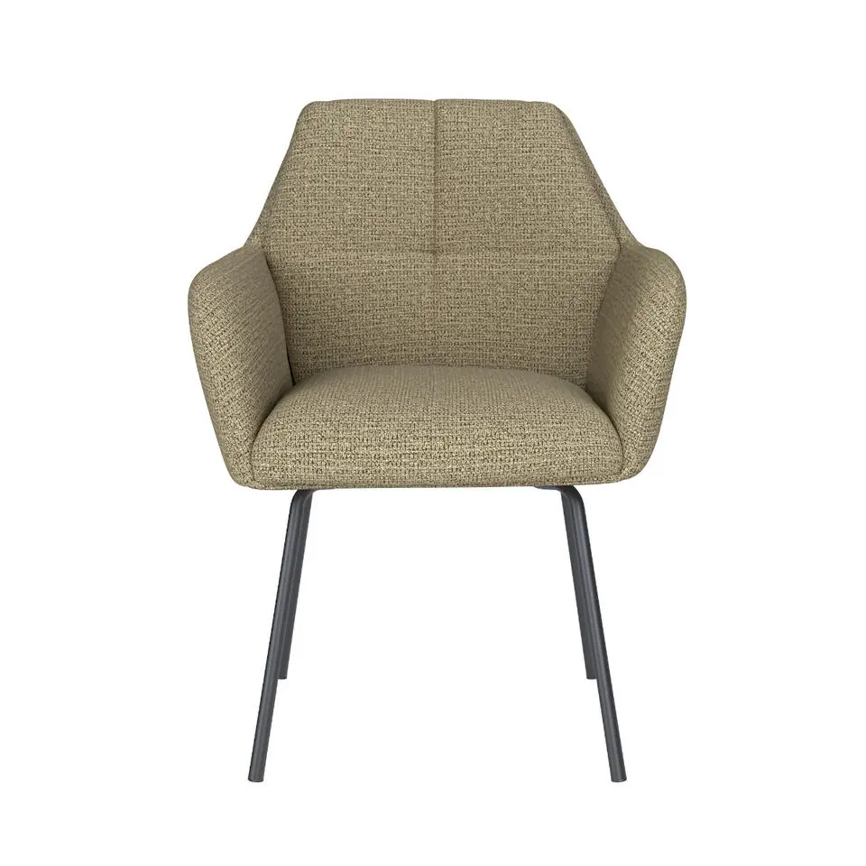 Puur - Dannie eetkamerstoel metaal - groen