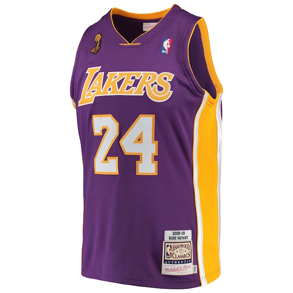 Kobe Bryant Los Angeles Lakers 2008/09 Hardwood Classics Authentic Jersey - Purple