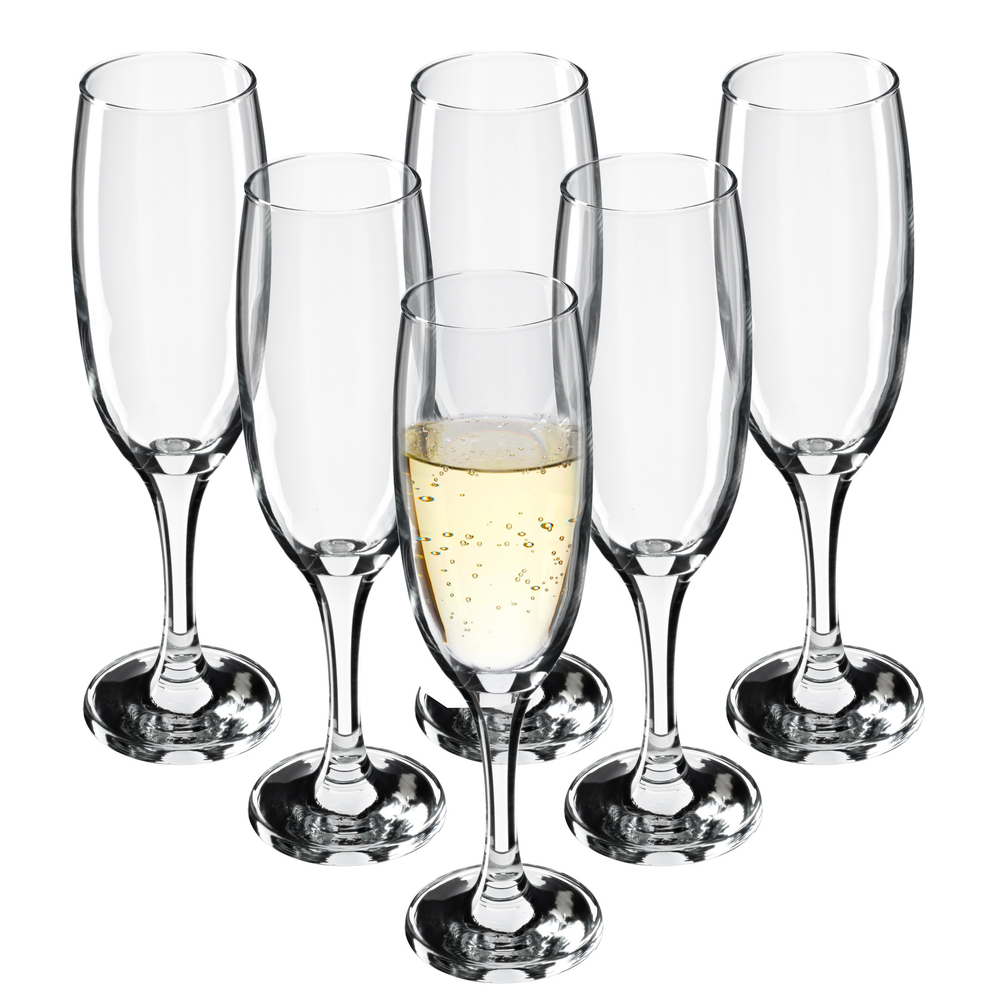 Kadax Kieliszki Do Szampana 220ml Komplet 6szt