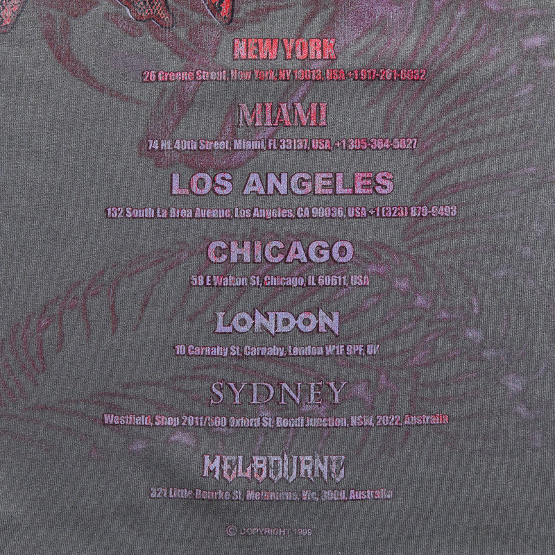 Ksubi Knotted Ekcess Tee - Charcoal