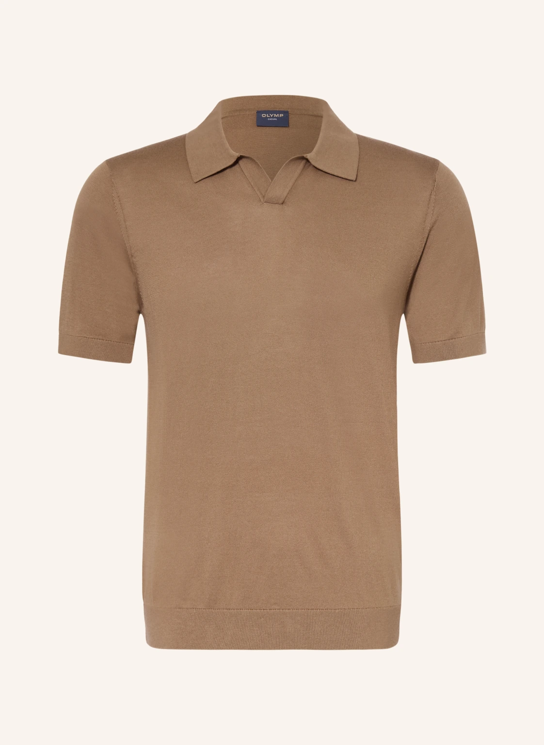 OLYMP Strick-Poloshirt